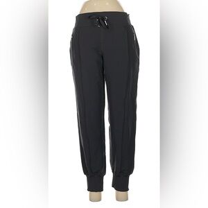 Calvin Klein Jeans Black Track Jogger Pants With Adjustable Drawstring - Size M